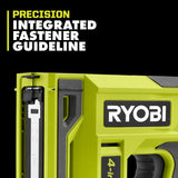 RYOBI USB LITHIUM 4-in-1 Stapler/Nailer Kit with 3.0 Ah Battery and Charging Cable