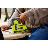 RYOBI USB LITHIUM 4-in-1 Stapler/Nailer Kit with 3.0 Ah Battery and Charging Cable