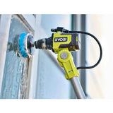 RYOBI Multipurpose Cleaning Kit (4-Piece) with (1) Soft Brush, (1) Medium Brush, (1) Hard Brush, and (1) Medium 360° Brush