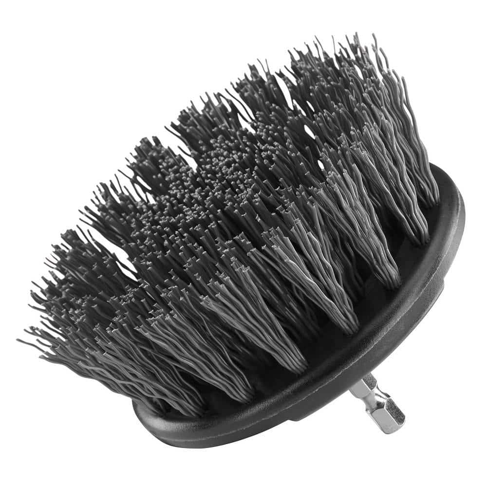 RYOBI Multipurpose Cleaning Kit (4-Piece) with (1) Soft Brush, (1) Medium Brush, (1) Hard Brush, and (1) Medium 360° Brush