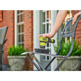 RYOBI USB Lithium Compact Scrubber Kit with 2.0 Ah Battery, and USB Charging Cord w/ Medium and Abrasive Bristle Brush