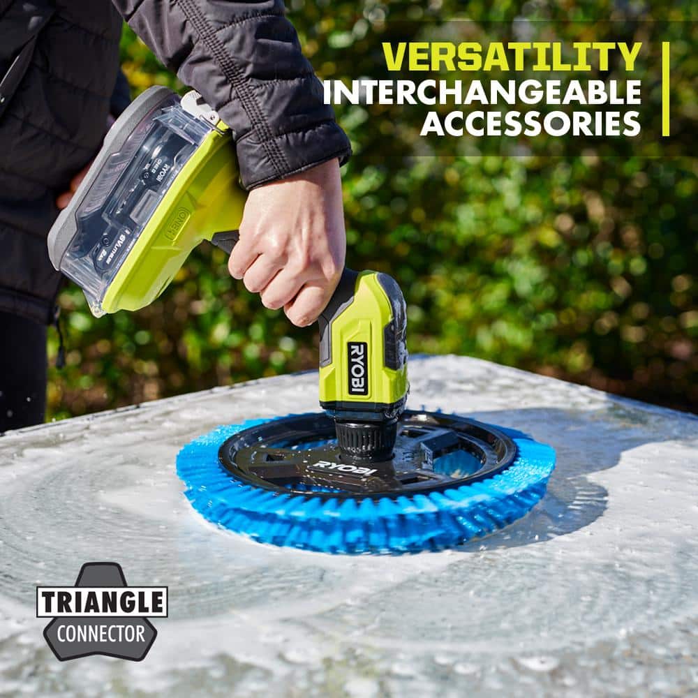 RYOBI ONE+ 18V Cordless Power Scrubber (Tool Only)
