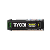 RYOBI USB Lithium 3.0 Ah Lithium-ion Rechargeable Battery (2-Pack) with USB Lithium 2.0 Ah Lithium Rechargeable Battery