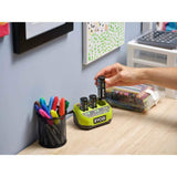 RYOBI USB Lithium 3-Port Charger with USB Lithium 3.0 Ah Lithium-Ion Rechargeable Battery