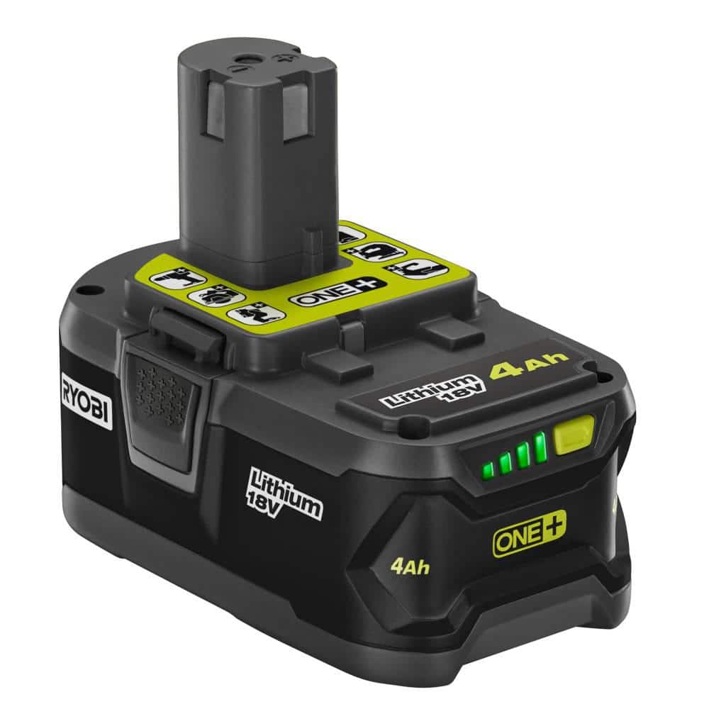 RYOBI ONE+ 18V 4.0 Ah Lithium-Ion Battery (2-Pack)