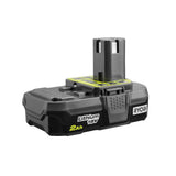 RYOBI ONE+ 18V Lithium-Ion 2.0 Ah Battery and Dual Chemistry IntelliPort Charger Kit
