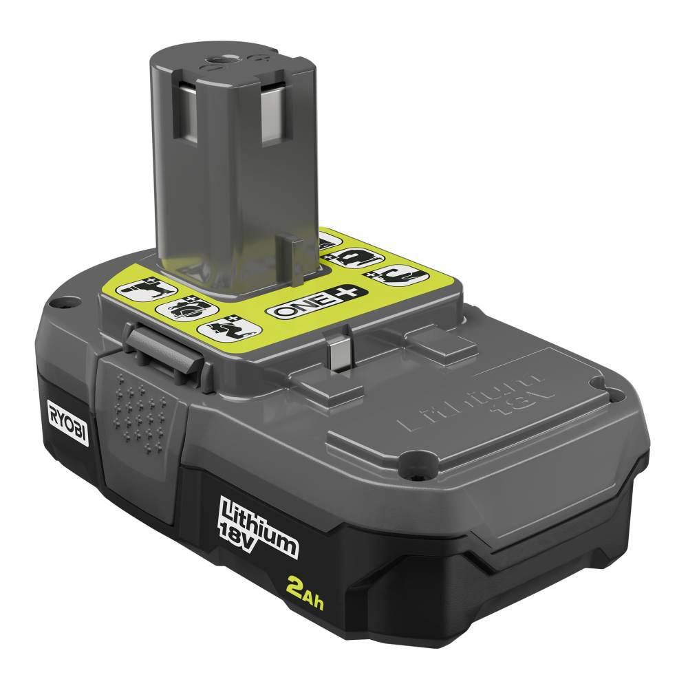 RYOBI ONE+ 18V Lithium-Ion 2.0 Ah Battery and Dual Chemistry IntelliPort Charger Kit