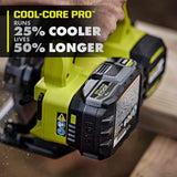 RYOBI ONE+ 18V 4.0 Ah Lithium-Ion HIGH PERFORMANCE EDGE Battery