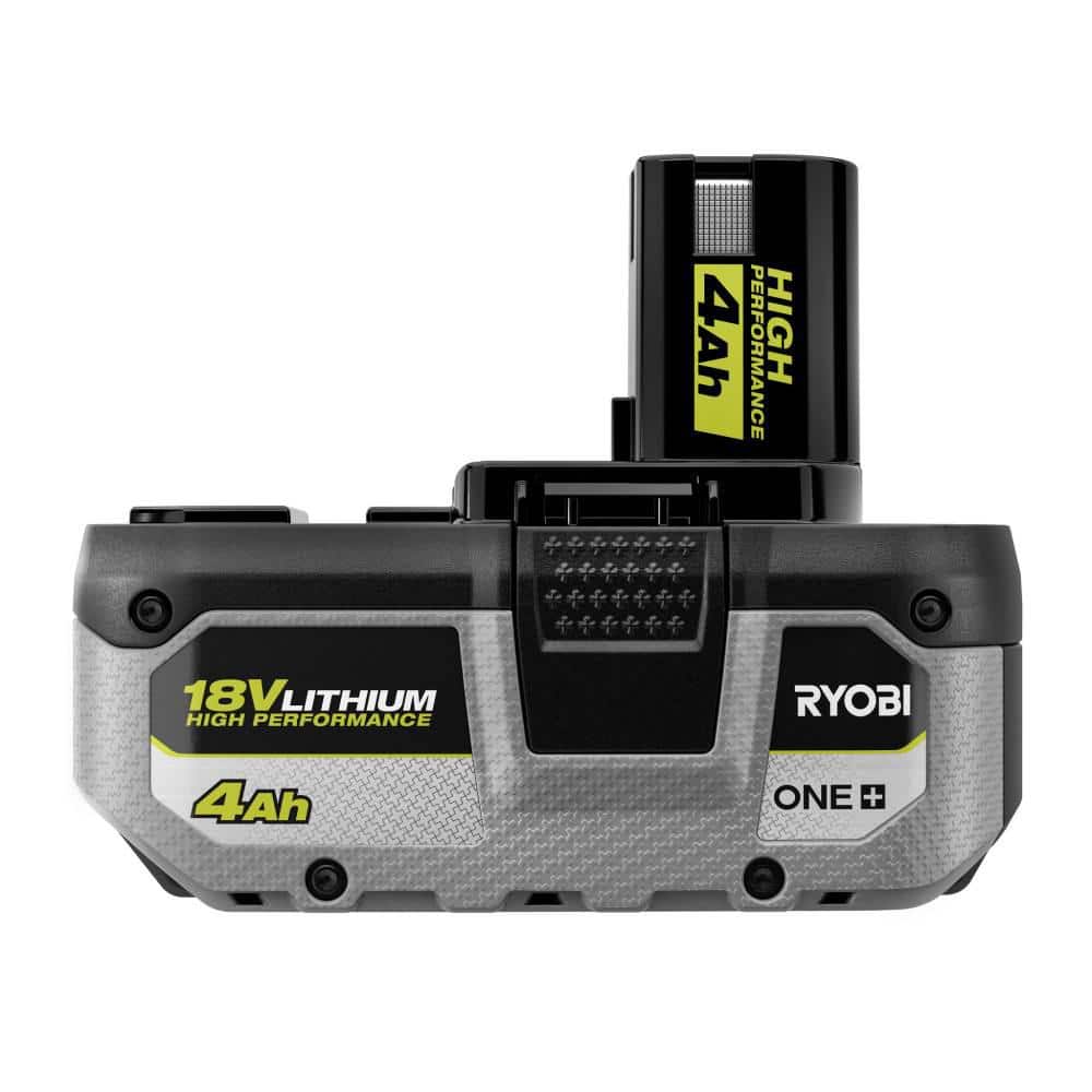 RYOBI ONE+ 18V HIGH PERFORMANCE Lithium-Ion (2) 4.0 Ah and (2) 6.0 Ah Batteries with (2) 4.0 Ah Lithium-Ion Batteries