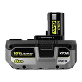 RYOBI ONE+ 18V 6.0 Ah HIGH PERFORMANCE Battery (4-Pack)