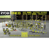 RYOBI ONE+ 18V Lithium-Ion 2.0 Ah Compact Battery and Charger Starter Kit