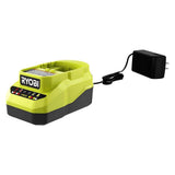 RYOBI ONE+ 18V Lithium-Ion Starter Kit with 2.0 Ah Battery, 4.0 Ah Battery, and Charger