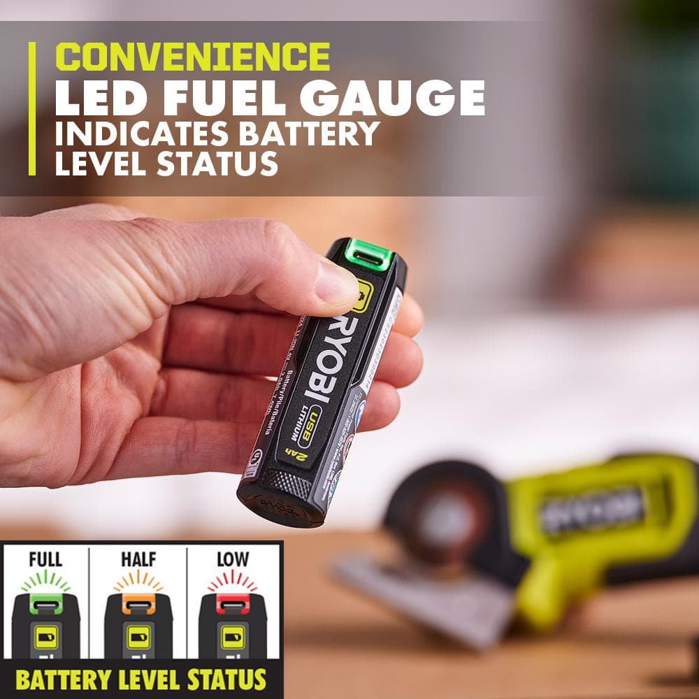 RYOBI USB Lithium 3-Port Charger