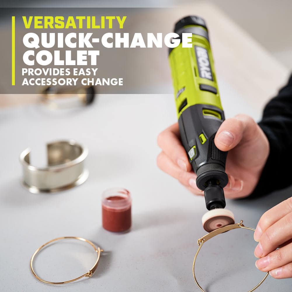 RYOBI USB Lithium 2-Tool Combo Kit with Screwdriver, Rotary Tool, (2) Batteries, and (2) USB Charging Cables
