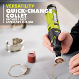 RYOBI USB Lithium 2-Tool Combo Kit with Screwdriver, Rotary Tool, (2) Batteries, and (2) USB Charging Cables