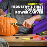 RYOBI USB LITHIUM 2-Tool Combo Kit with Pumpkin Carving Tools