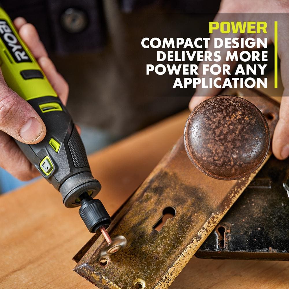 RYOBI USB Lithium 2-Tool Combo Kit with Rotary Tool, Glue Pen, (2) 2.0 Ah USB Lithium Batteries, and (2) Charging Cables