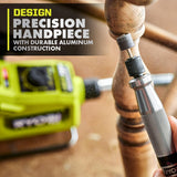 RYOBI ONE+ 18V Cordless 2-Tool Combo Kit with ONE+ HP Brushless Rotary Tool and Cordless Magnifying Clamp Light (Tools Only)
