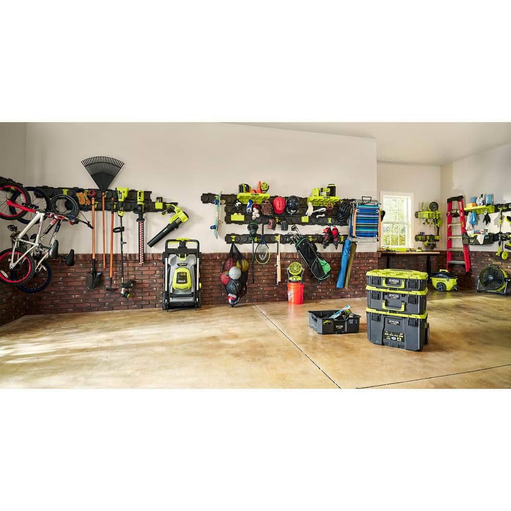 RYOBI ONE+ 18V Cordless 2-Tool Combo Kit w/ Drill/Driver, Impact Driver, (2) 1.5 Ah Batteries, Charger & LINK Medium Tool Box