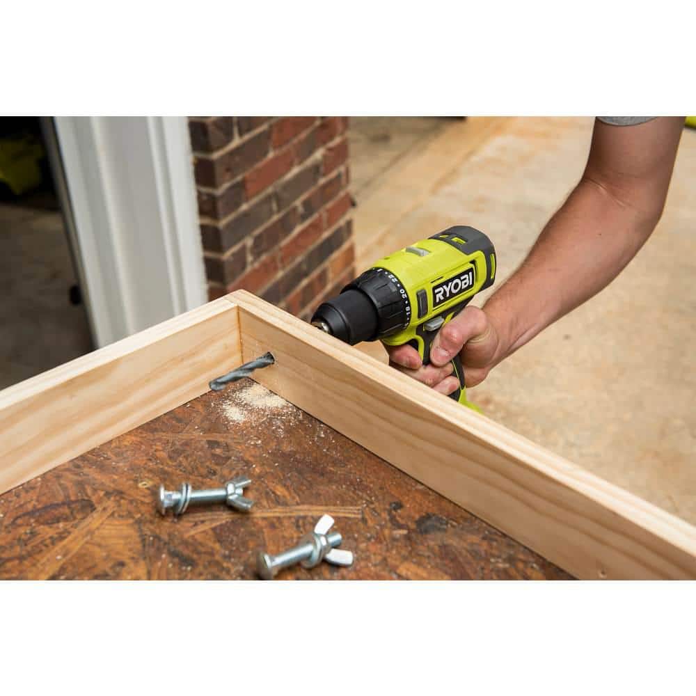 RYOBI ONE+ 18-Volt Lithium-Ion Cordless 2-Tool Combo Kit with 1/2 in. Drill/Driver, 5-1/2 in. Circular Saw, (2) 1.5 Ah Batteries, Charger and Bag