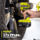 RYOBI ONE+ 18V Cordless 2-Tool Combo Kit with 1/2 in. Impact Wrench, 3/8 in. Impact Wrench, 4.0 Ah Battery, and Charger