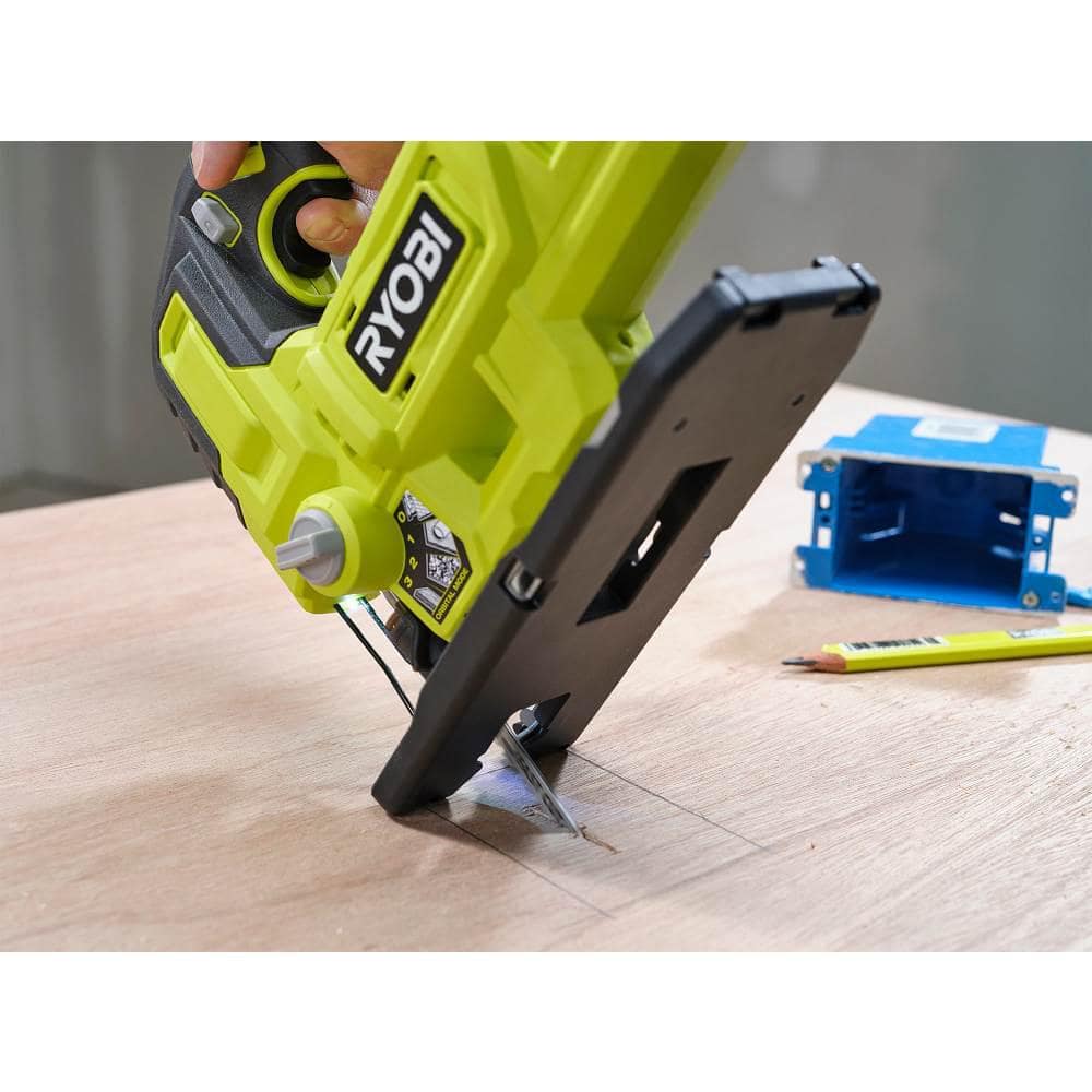 RYOBI ONE+ 18V Cordless 2-Tool Combo Kit with 5-1/2 in. Circular Saw and Jig Saw (Tools Only)