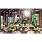 RYOBI ONE+ HP 18V Brushless Cordless Compact 2-Tool Combo Kit with Drill/Driver, One-Handed Recip Saw, 2 Ah Battery, & Charger