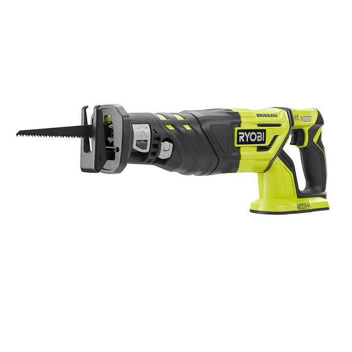 18-Volt ONE+ Cordless Brushless Reciprocating Saw (Tool Only) with Wood Cutting Blade