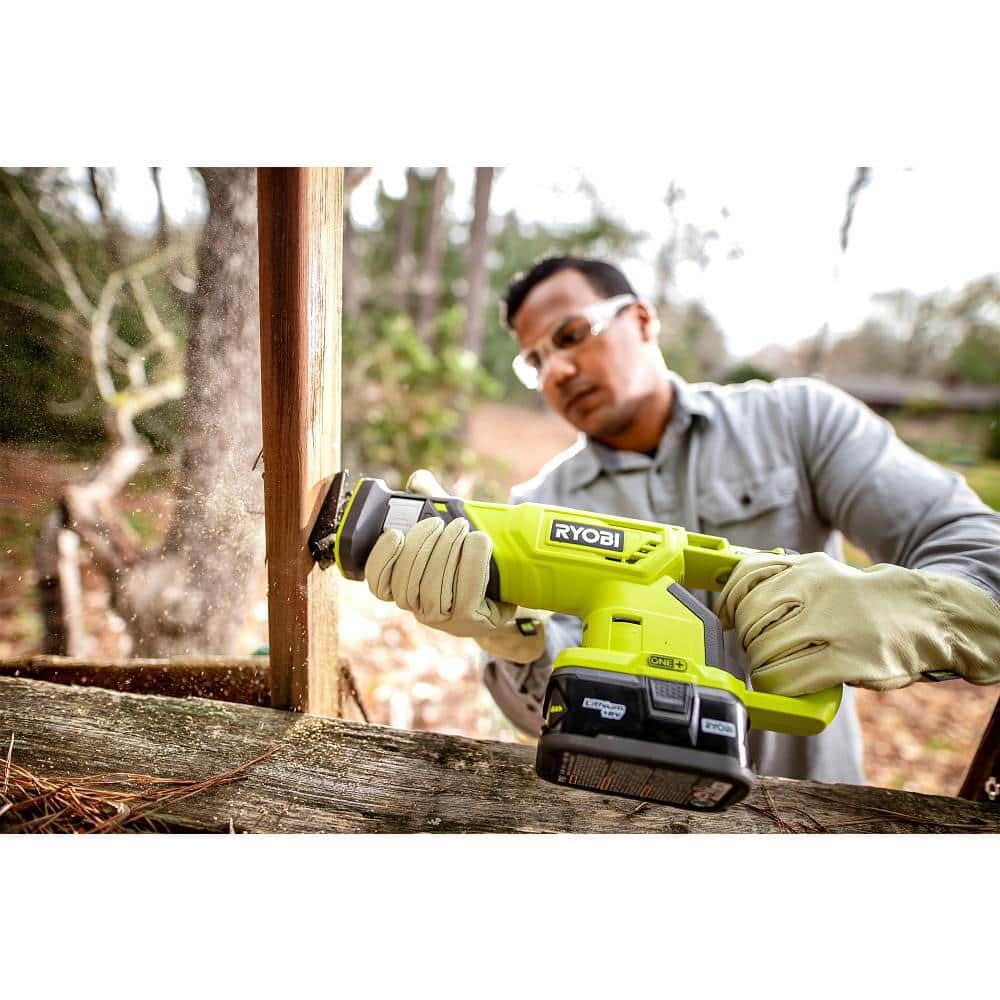 RYOBI ONE+ 18V Cordless Reciprocating Saw (Tool-Only), P519