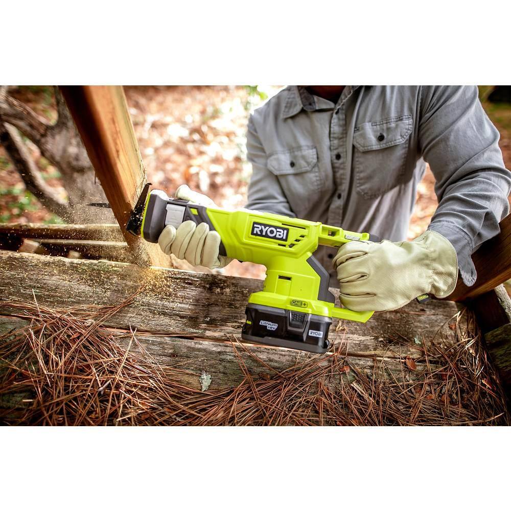 RYOBI ONE+ 18V Cordless Reciprocating Saw (Tool-Only), P519