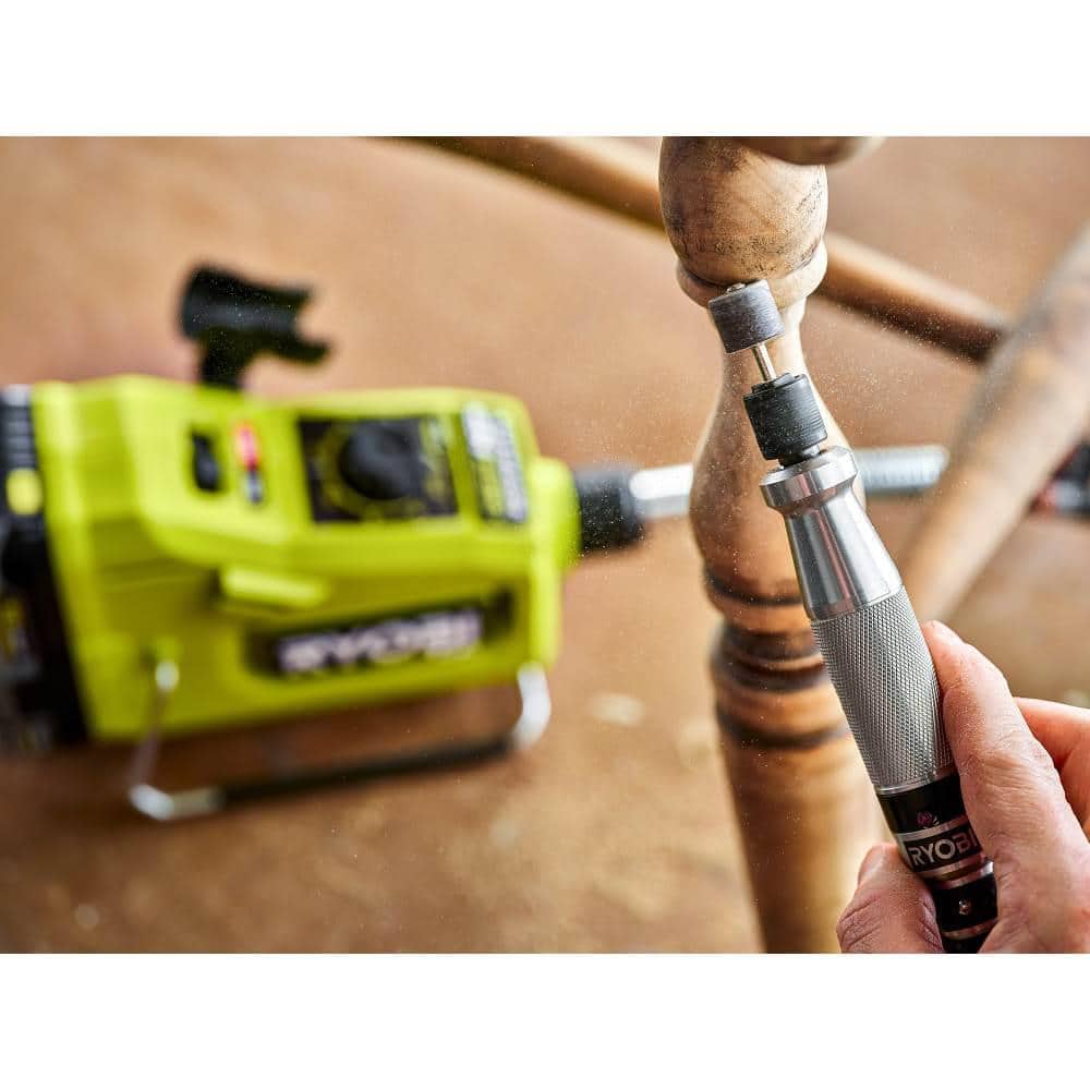 RYOBI ONE+ HP 18V Brushless Cordless Rotary Tool Kit w/ 2.0 Ah HIGH PERFORMANCE Battery, Charger, & 150-Piece All-Purpose Kit