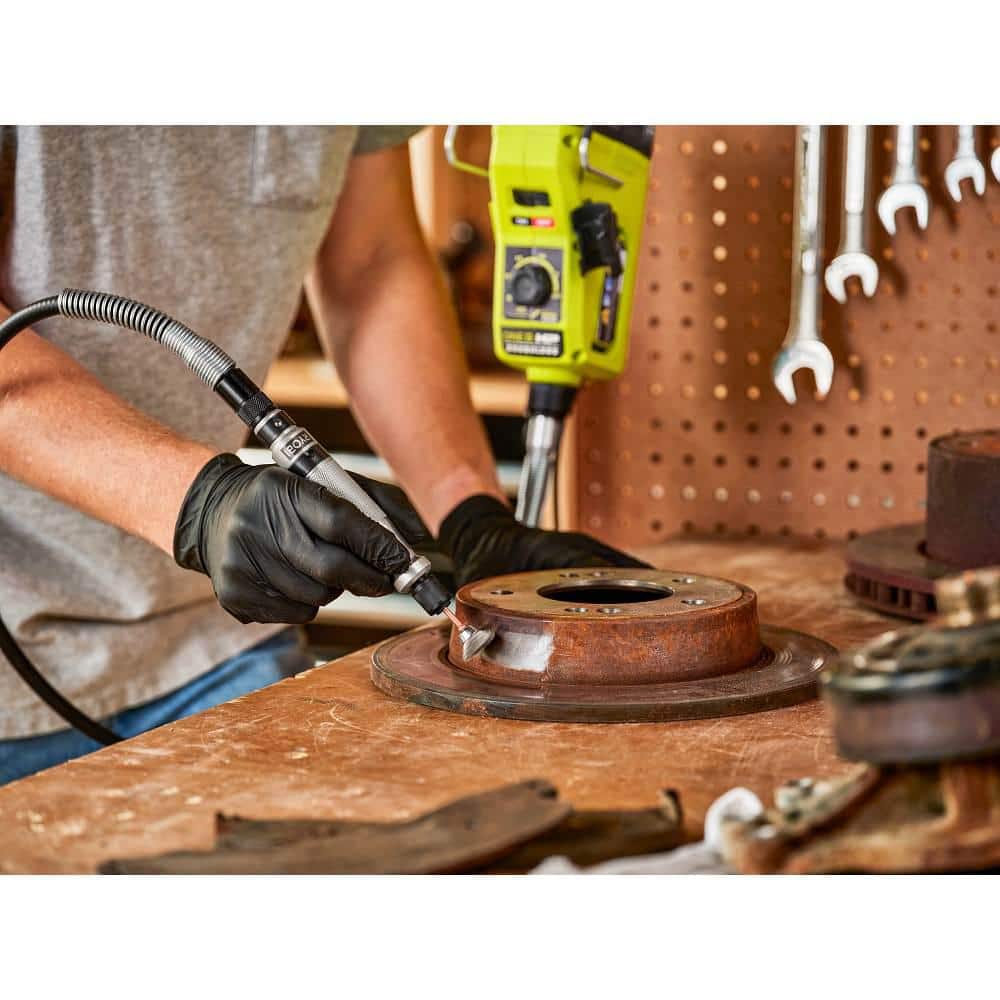 RYOBI ONE+ HP 18V Brushless Cordless Rotary Tool Kit w/ 2.0 Ah HIGH PERFORMANCE Battery, Charger, & 150-Piece All-Purpose Kit