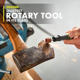RYOBI ONE+ 18V Cordless Rotary Tool Station (Tool Only) with Rotary Tool 16-Piece Carving and Engraving Kit