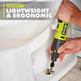 RYOBI 12V Cordless Rotary Tool Kit with Rotary Tool 29-Piece Sanding and Polishing Kit (For Wood, Metal and Plastic)