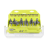 RYOBI Shank Carbide Router Bit Set (30-Piece)