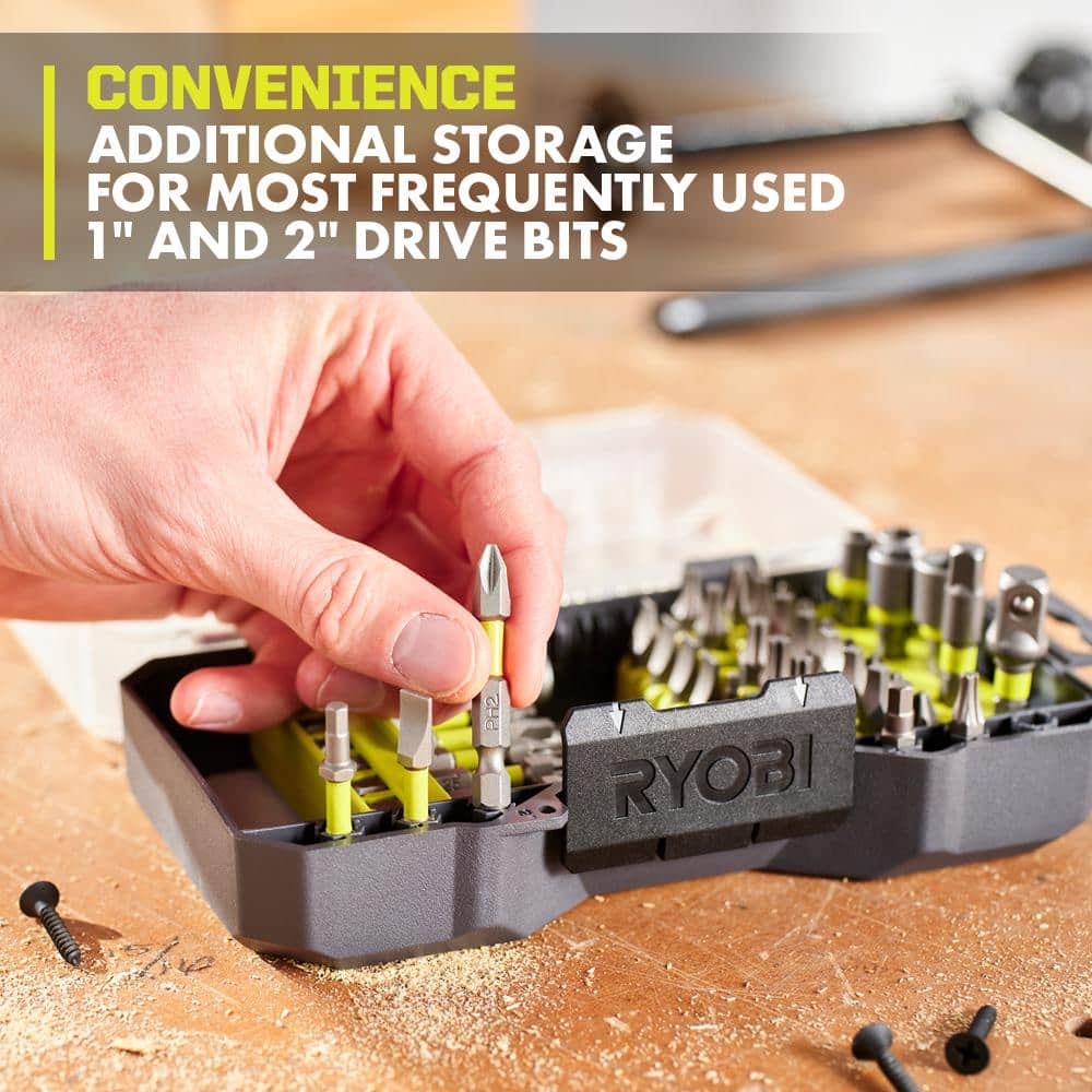 RYOBI Impact Rated Driving Set (40-Piece)