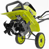 RYOBI 40V HP Brushless 16 in. Front Tine Tiller with Adjustable Tilling Width with 6.0 Ah Battery and Quick Charger