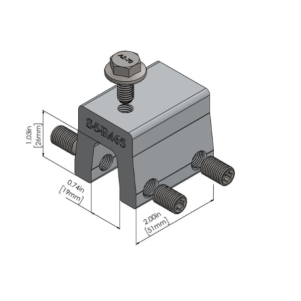 S-5-R465 Metal Roof Clamps image 2