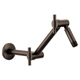 Moen Oil-Rubbed Bronze Adjustable Shower Arm, 16 in., 1/2 in. IPS