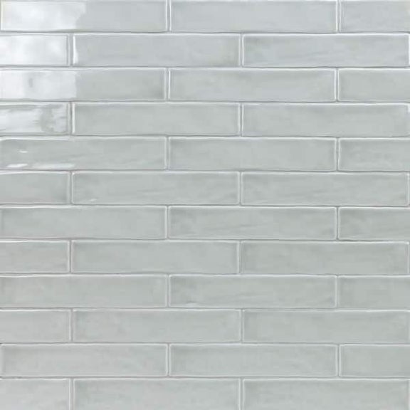 Newport Taupe 2 in. x 10 in. x 11mm Polished Ceramic Subway Wall Tile (40 Pieces, 5.38 sq. ft. per Box) by Ivy Hill Tile