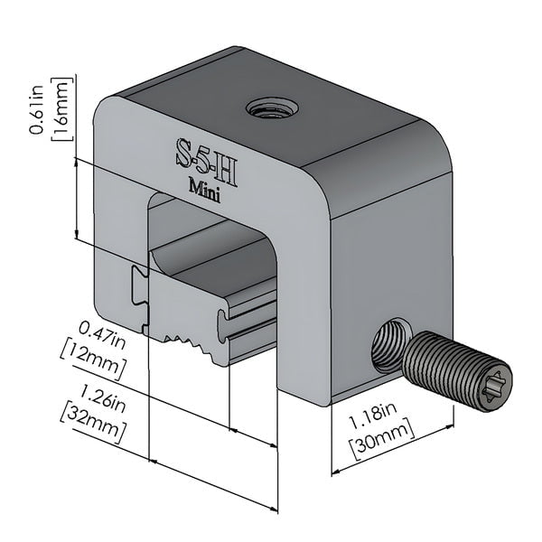 S-5-H Mini Metal Roof Clamps image 2