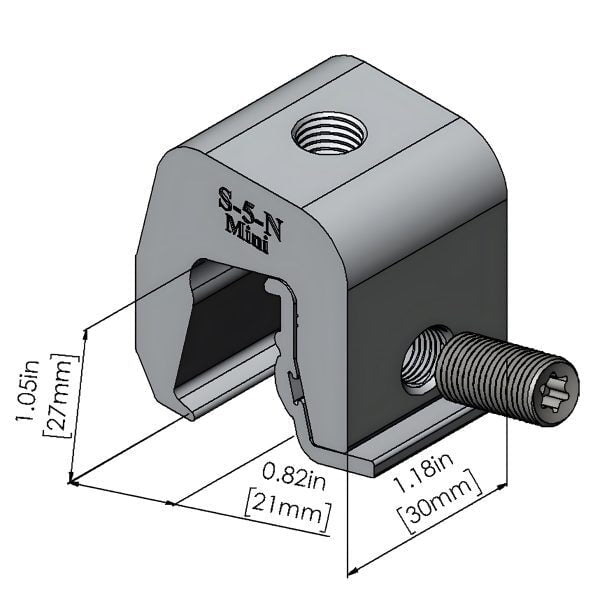 S-5-N Mini Metal Roof Clamps image 2