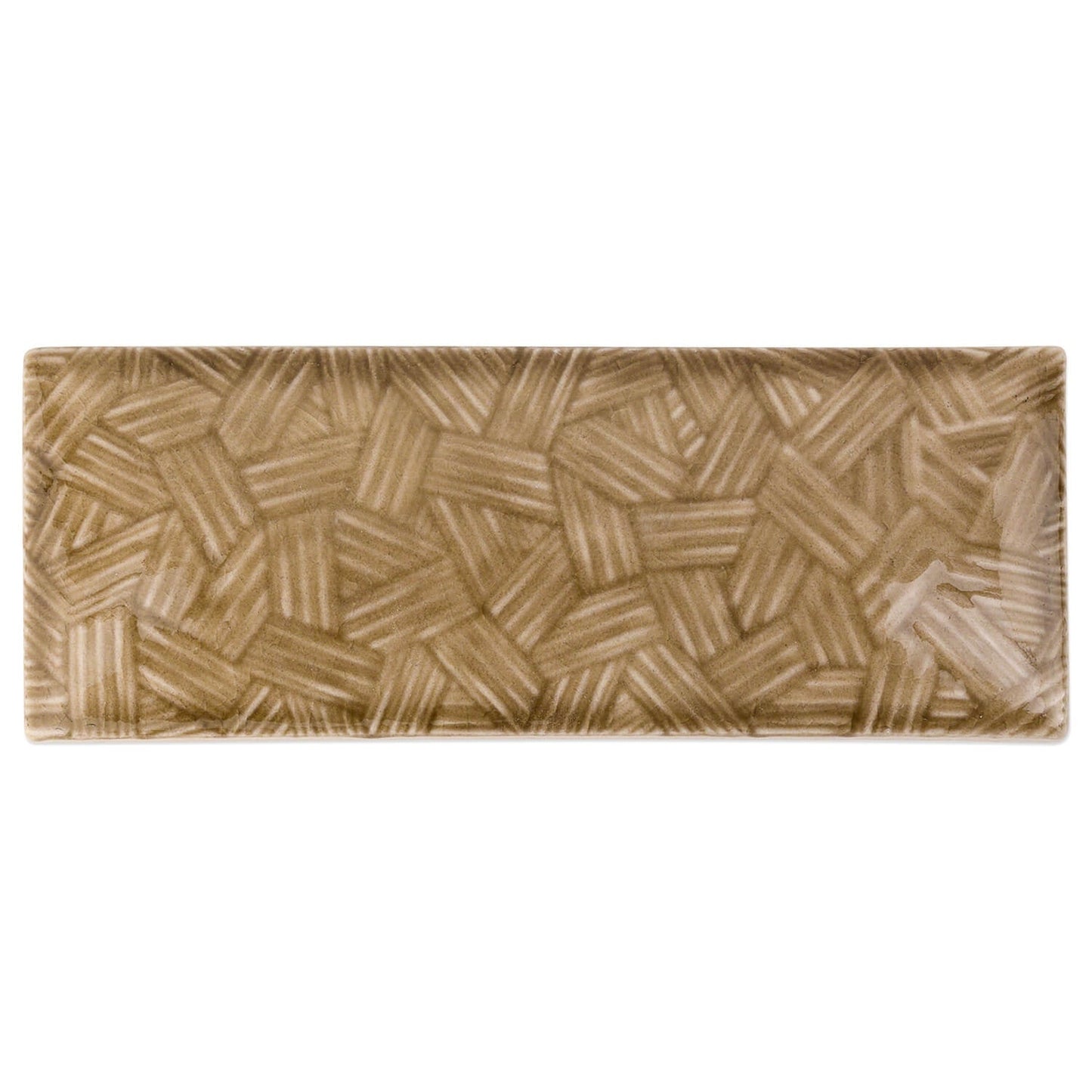 Maverick Firma Brown 3D Glossy Ceramic Wall Tile 3x8