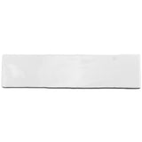 Lancaster Bianco White 3x12 Polished Ceramic Subway Wall Tile