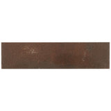 Brick Rustico Nero Brown Matte Porcelain Subway Tile 3x12