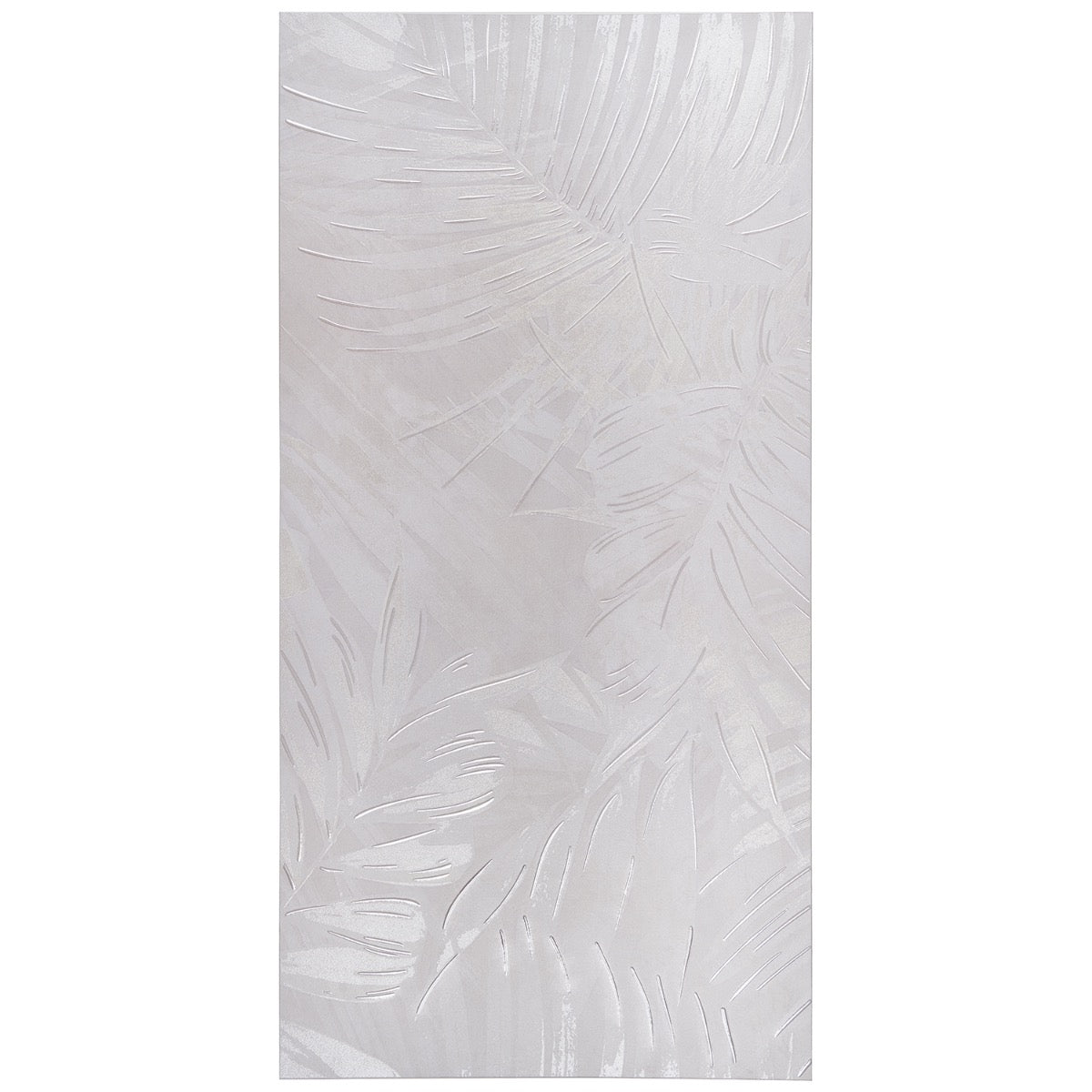 Monet Cotton Garden White 24x48 Matte Porcelain Wall Tile - Lux Tile
