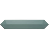 Kent Jade Green 3D Picket Polished Ceramic Wall Tile - Lux Tile