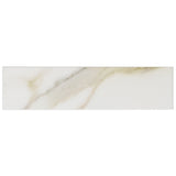 Amalfi Calacatta Matte Ceramic Subway Tile 3x12 - Lux Tile