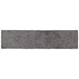 Kalay Antracite Gray 3x12 Glossy Ceramic Subway Tile - Lux Tile