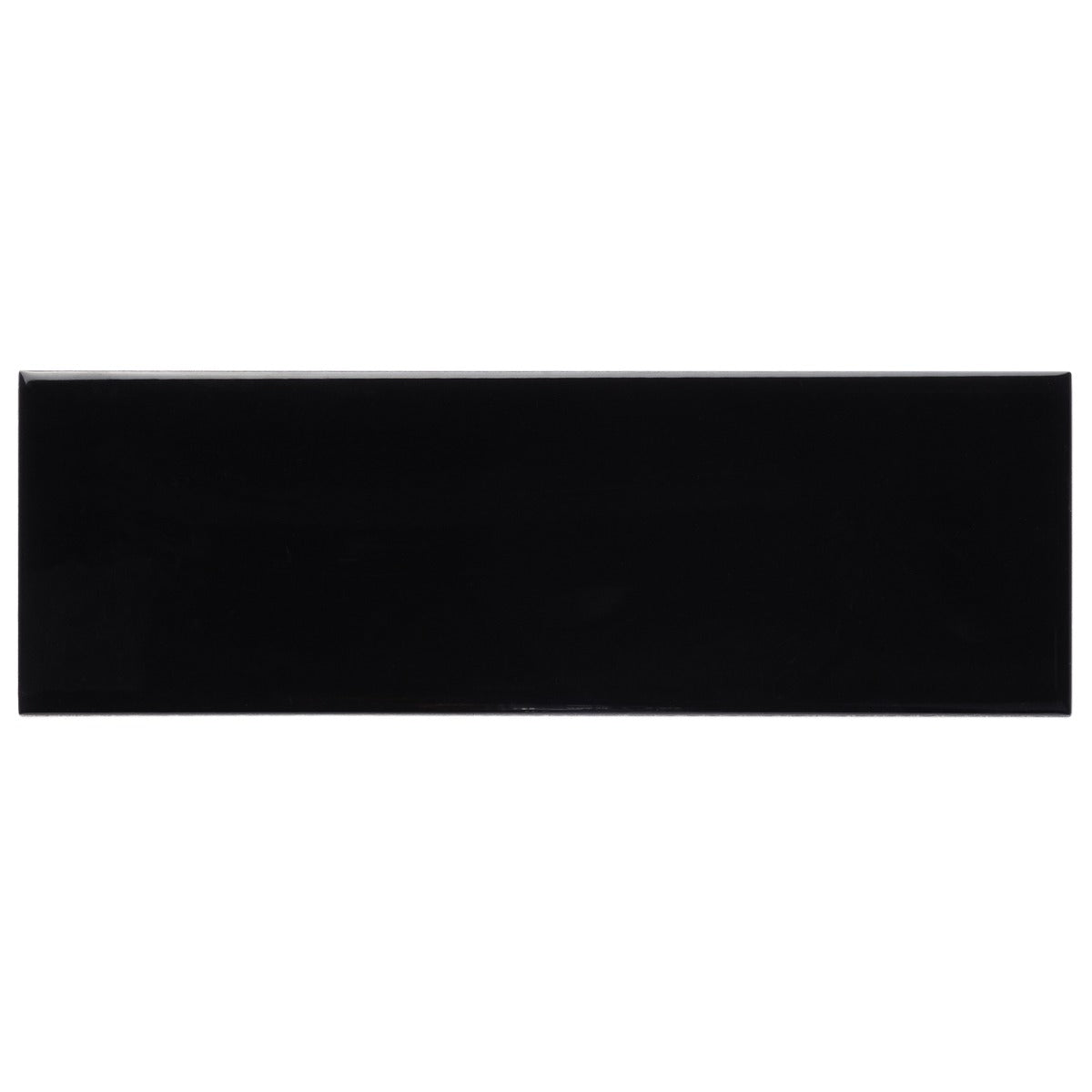 Park Hill Black 4x12 Polished Porcelain Subway Tile